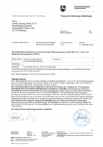 Freistellungsbescheinigung Otto Mette (PDF)